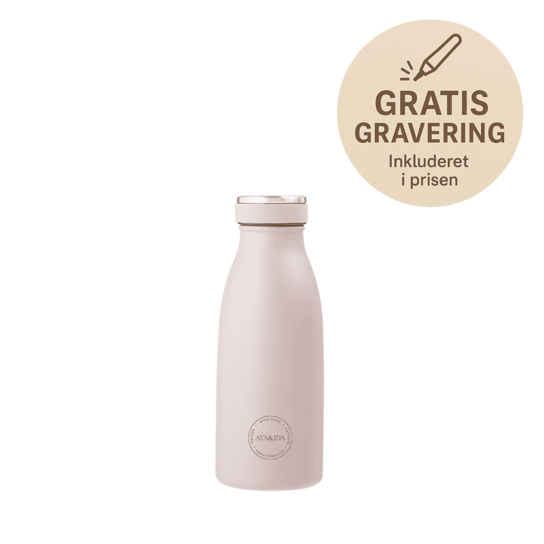Drikkeflaske 350 ml, Soft Rose