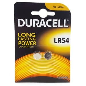 DURACELL BATTERI LR44 1,5V 2 STK
