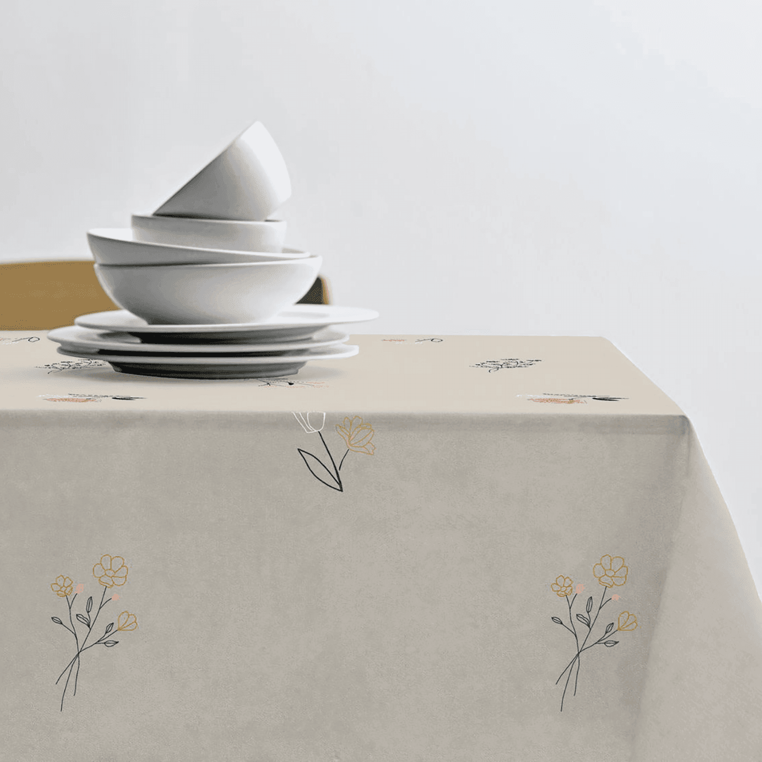 Södahl Dug Charm, Beige 140x270 cm