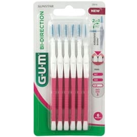 GUM Bi Direction Mellanrumsborste 1,2 6 st/pakke