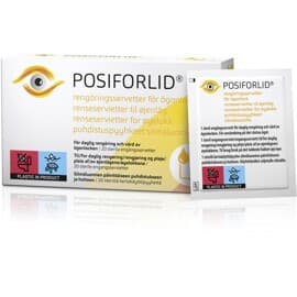 POSIFORLID� Eye wipes 20 st/pakke
