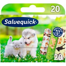 Salvequick Animal Planet 20 st/pakke