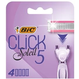 BIC Click Solei 5 Refill Blades 4 st/pakke
