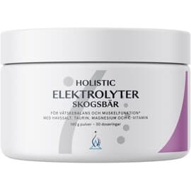 Holistic Elektrolyter skogsb�r 140 gram