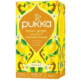 Pukka Lemon, Ginger & Manuka 20 p�se(ar)