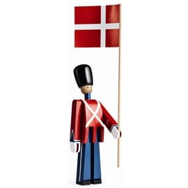 Kay Bojesen Faneb�rer med Tekstilflag 22 cm