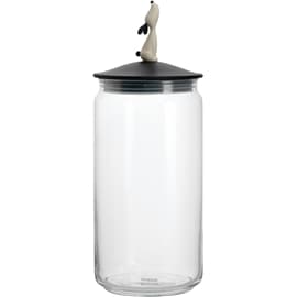Alessi LULA JAR Opbevaringsglas til hundemad 150 cl Sort