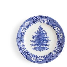 Spode Blue Italian Christmas Tree Tallerken 20 cm