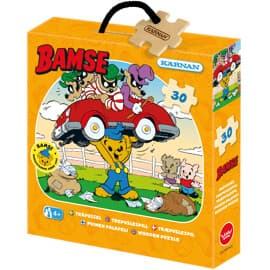 Egmont K�rnan Tr�puslespil 30 brikker Bamse Skurke