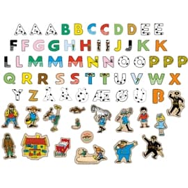 Pippi L�ngstrump Pippi Magnetbogstaver & Figurer