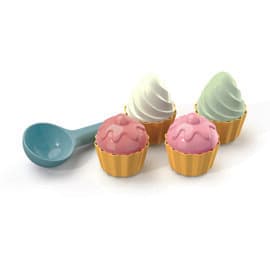 VN Lek Cupcakeformer med L�g og Ske 9 dl