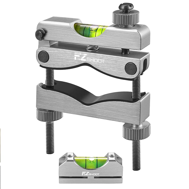 EZshoot Scope Leveling Kit with High-Precision Bubble System Magnetic Universal Storage Case for Equipment and Maintenance
