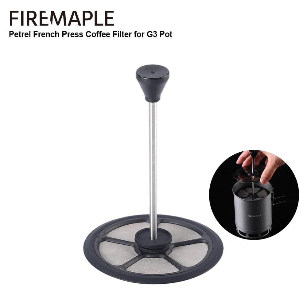 Fire-Maple Petrel French Press Coffee Filter for G3 Pot Camping Backpacking Cookware