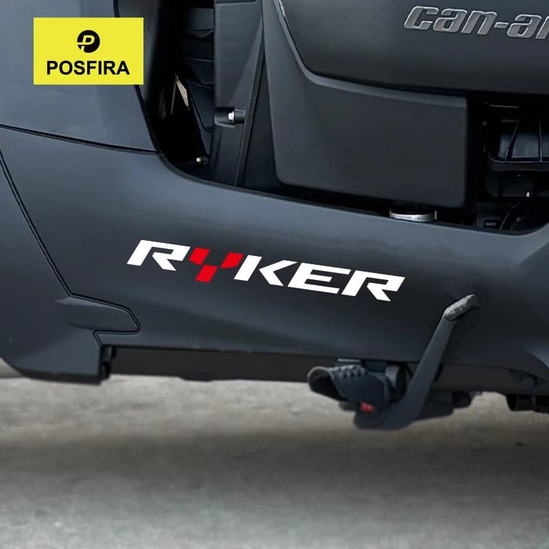 POSFIRA Motorcycle Stickers Vinyl Decals for BRP Can Am Canam Ryker 900 600 Rally Sport Can-am Spare Parts Motorbike Accessories