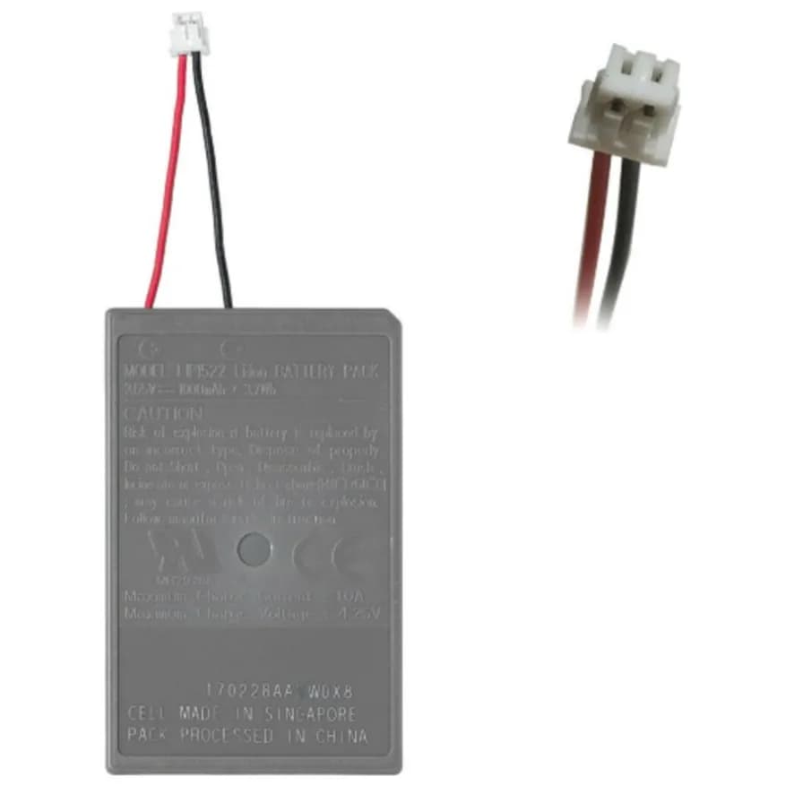 Lip1522 Battery for Sony Playstation 4 Controller, Ps4, 1000 Mah, 4.3 mm Connector