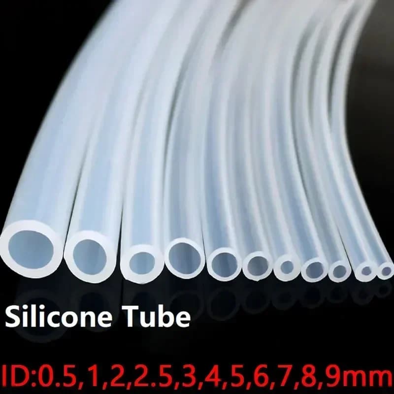 Transparent Silicone Tube ID 0.5 1 2 3 4 5 6 7 8 9 10mm Food Grade Flexible Tubing Pipe Temperature Resistance Nontoxic Hoses