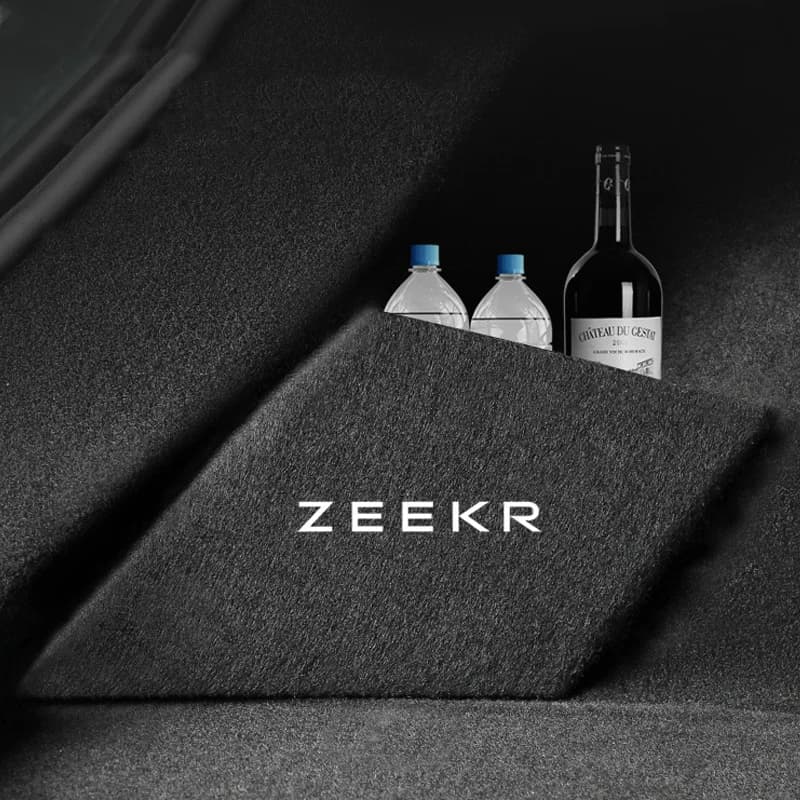 For Zeekr X 2023 2024 2025 Rear Spare Compartment Partition Rear Trunk Storage Box Extreme Interior Modification Accessories