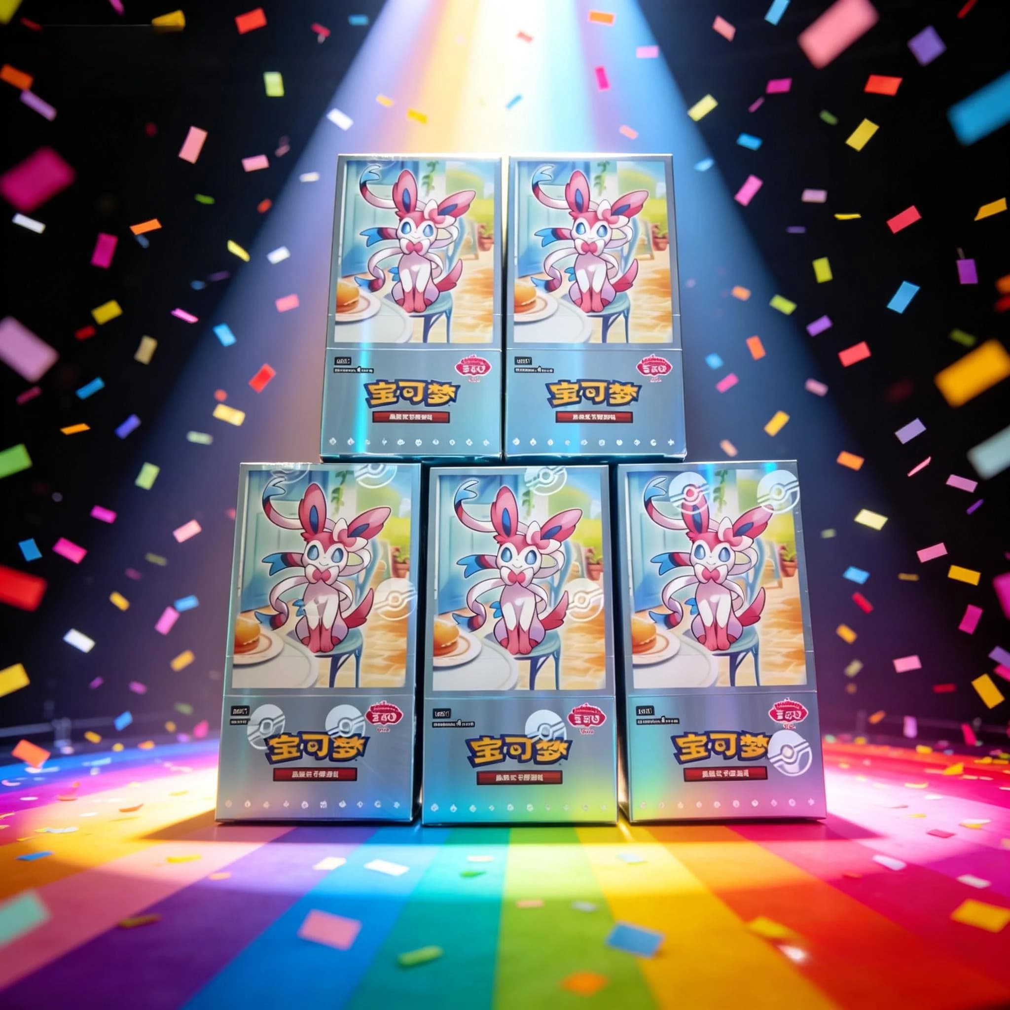 GEM Pack Original Vol.1&2 Pokemon Cards in Chinese Scarlet and Violet Trading PTCG Bag Box NO Cbb1C Card Surprised Gift