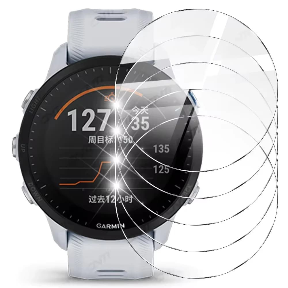 9H Tempered Glass for Garmin Forerunner 955 945 255 245 Music 55 Accessories Screen Protector Glass Ultra-HD Anti-scratch Film