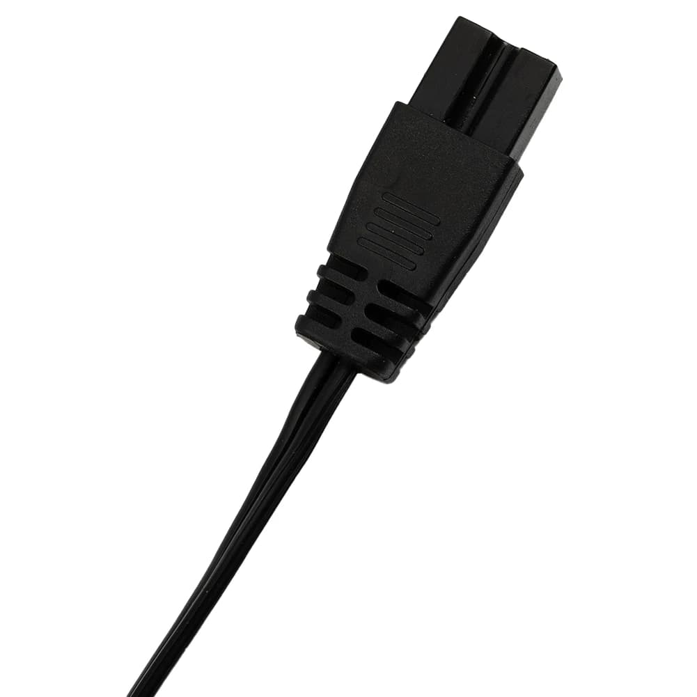 Car Cooler Mini Fridge Power Cord Extension Cord Outdoor For Car Mini Fridge 2 Pin Adapter Wire Parts B Type Black DC 12V
