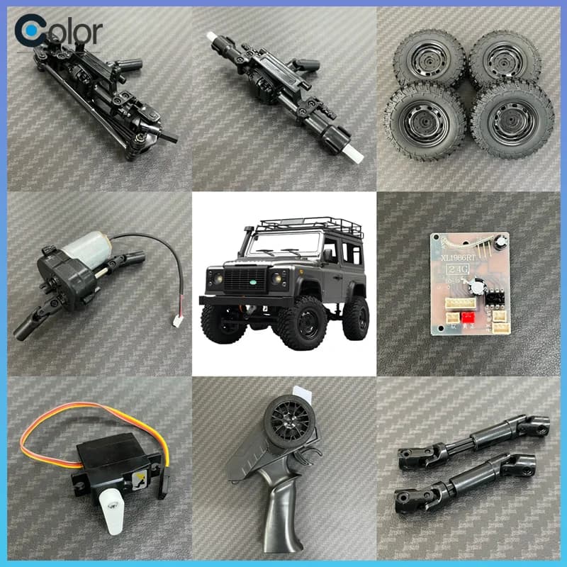 Mangniu Mn99s Factory Original Parts 1:12 Scale Off-Road Rc Crawling Car Modification Accessories New Version Full Proportion