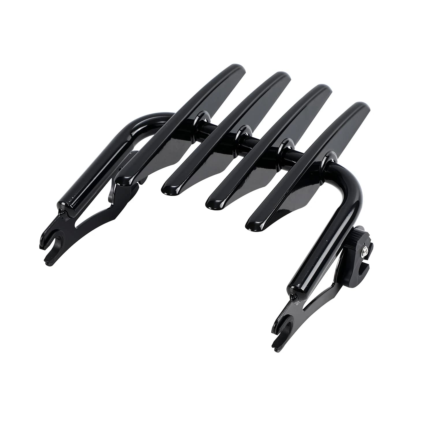 Detachable Two Up Stealth Luggage Rack Mounting Fit Harley Touring Electra Glide Road King Street Glide Road Glide 2009+