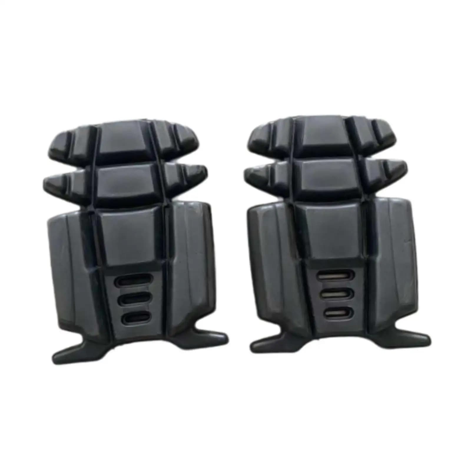 2 Pieces EVA Work Knee Pads Insert Type for Work Trousers Non Slip Flexible Thick for Tiling Welding Flooring Roofing Carpentry