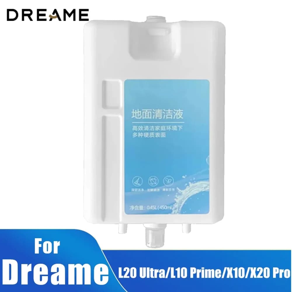 Dreame Cleaning Liquid  L20 Ultra/L10 Prime/X10/X20 Pro Plus Vacuum Cleaner, 450ML Detergent Cleaning Solution Replacement