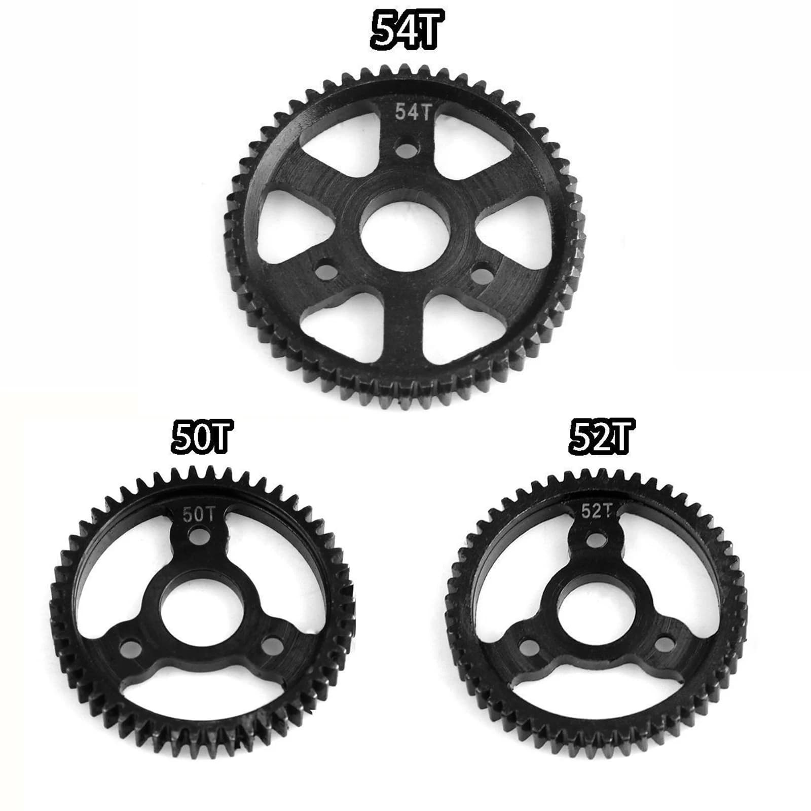 RS RC 0.8M 32P 50T 52T 53T 54T Hardened Steel Spur Gear  for 1/10 RC CarTraxxas Slash 4x4 VXL Stampede Rustler  Upgrade Parts
