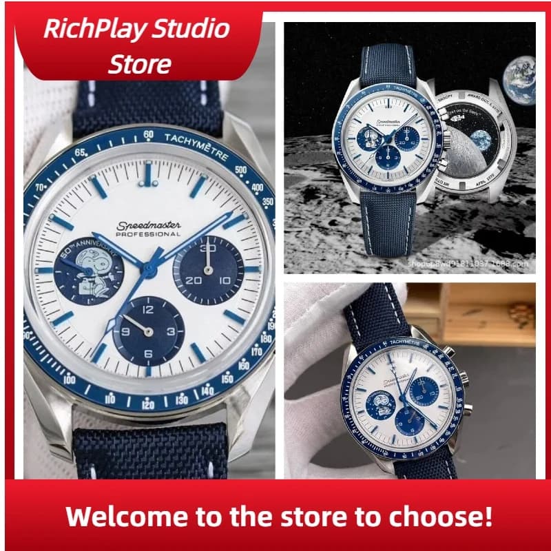 Men Watch Multi functional Timing Movement Superb Series Inheritance Models Night Light Waterproof Business Watch Festival Gift