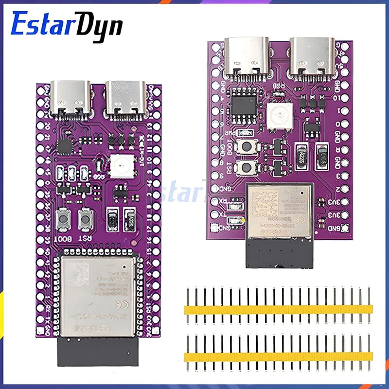 ESP32 ESP32-C3 AI-C3 ESP32-C3-DevKitM-1 ESP32-C3-MINI-1 AI-S3 ESP32-S3 N16R8 ESP32-S3-DevKit C Dual Type-C USB development board