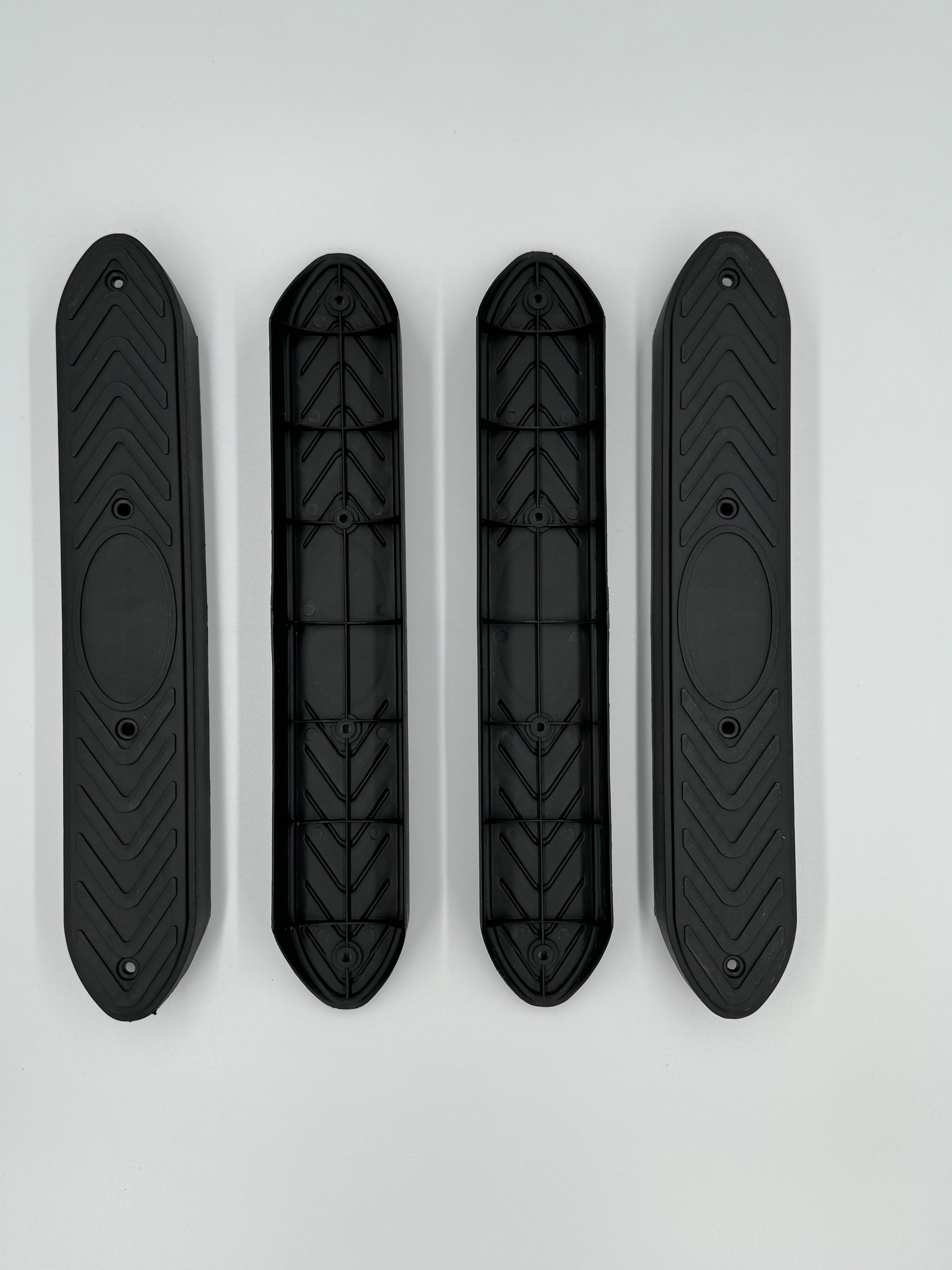 4 Plast trædeflader til Ø60-76mm sidebar