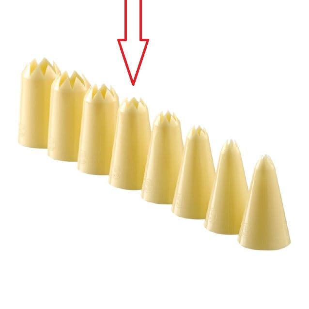 Stjernetylle 13mm - XL Plasttylle