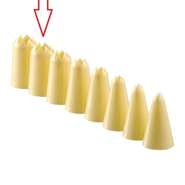 Stjernetylle 17mm - XL Plasttylle