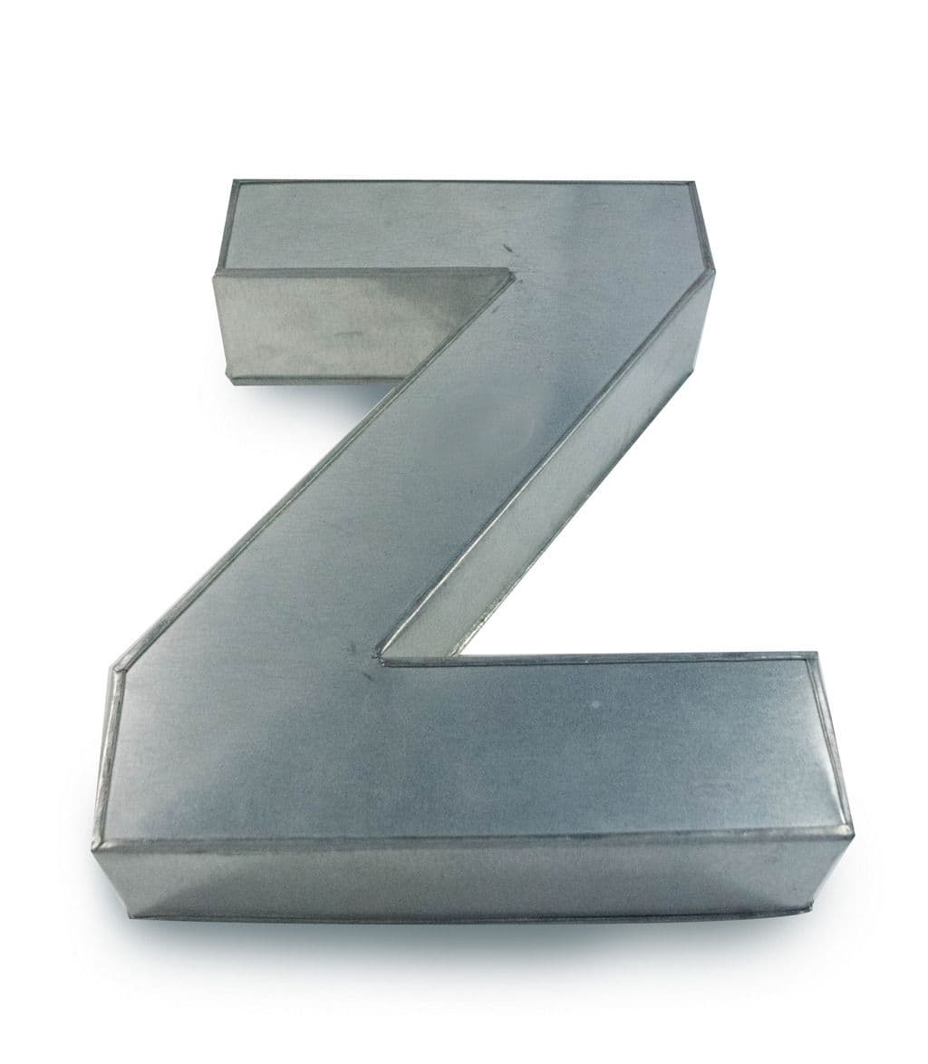 Bageform til Bogstavkage Z - 25,4 cm høj, Eurotins^
