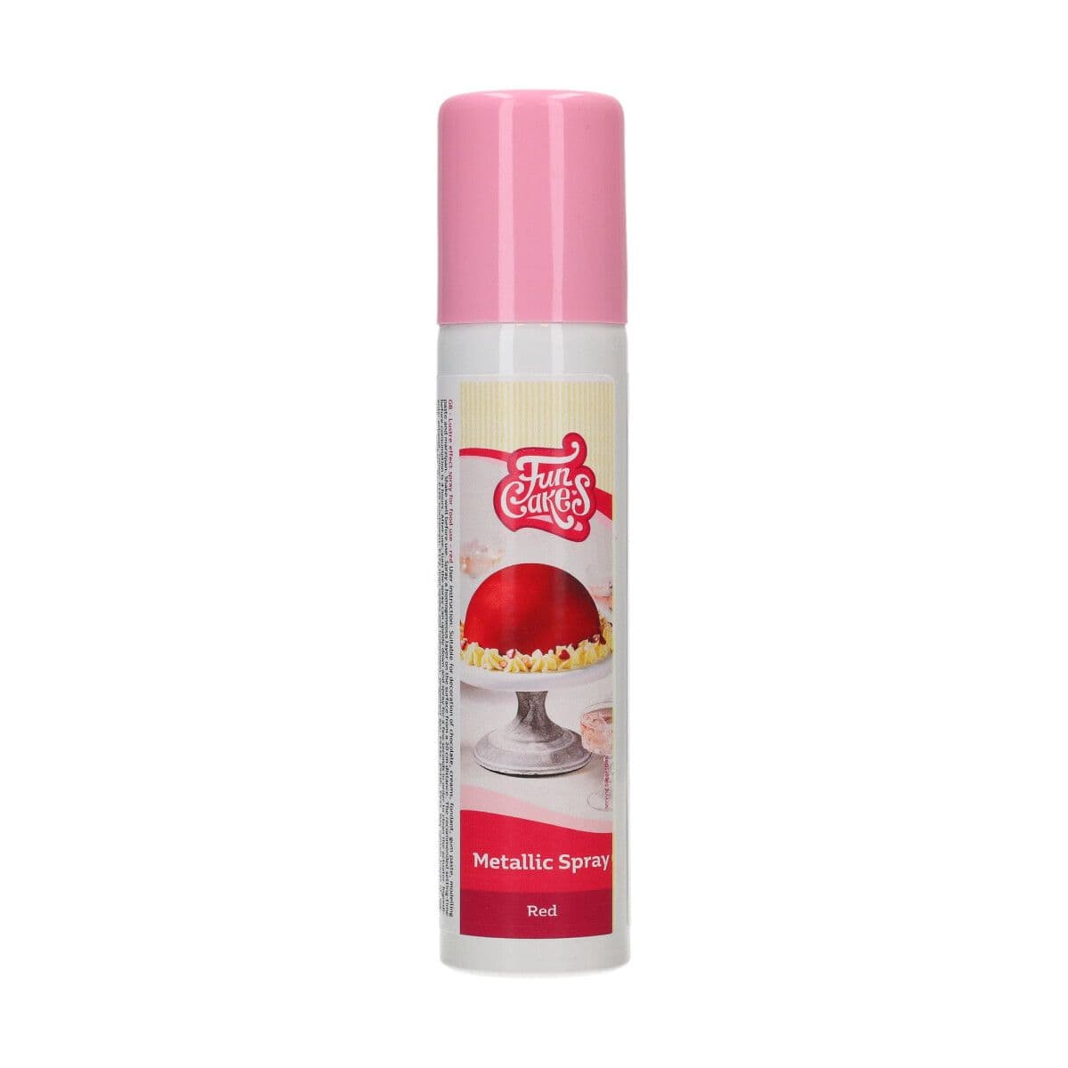 Sprayfarve - Metallic Red, 100 ml