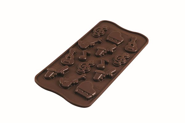 Choco Melody - Silikone Chokoladeform, Silikomart