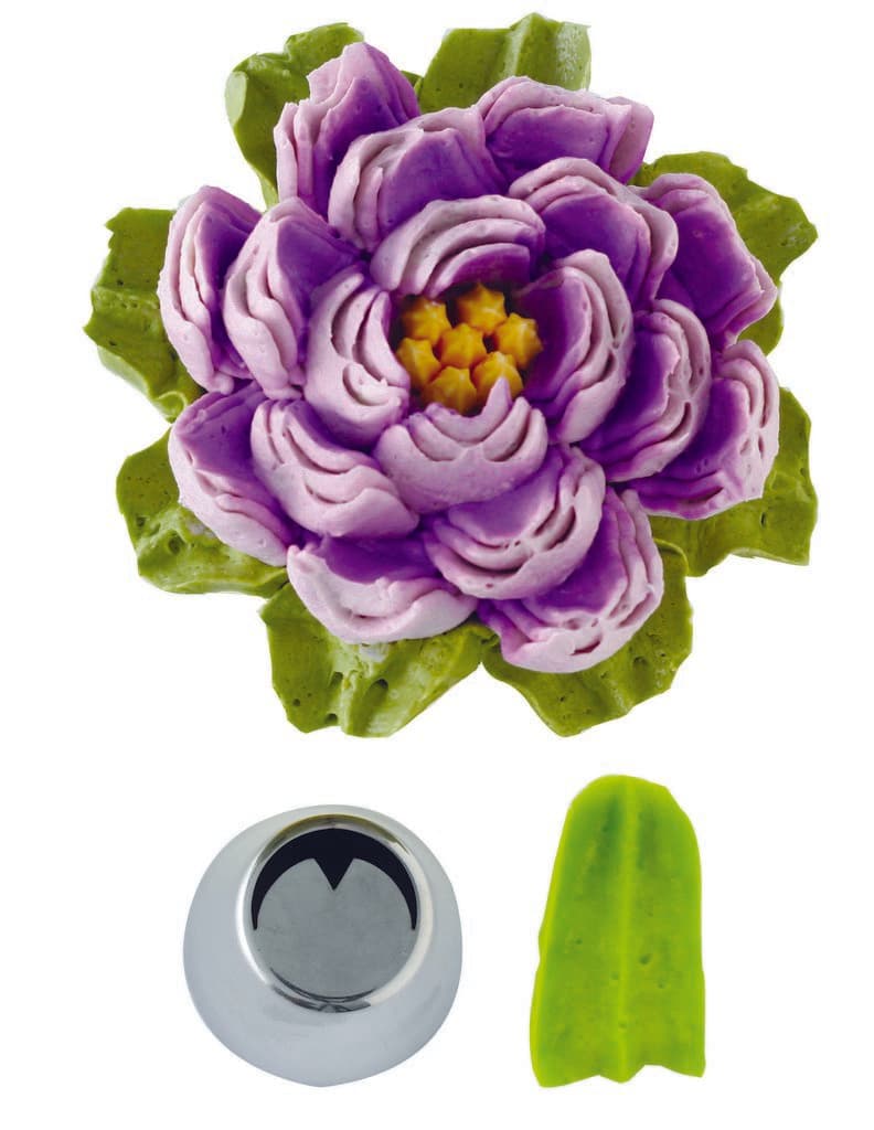 Russian Piping Nozzle – Leaves With Veins No. 1, Blomstertylle