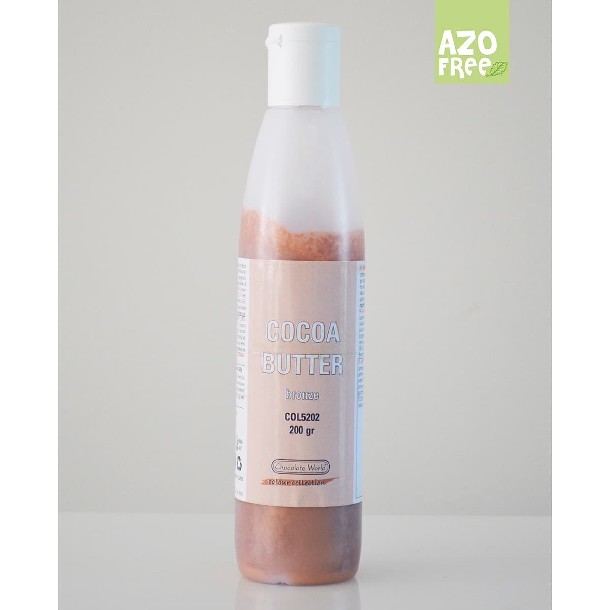 Bronze Chokoladefarve 200g AZO-Fri, Chocolate World