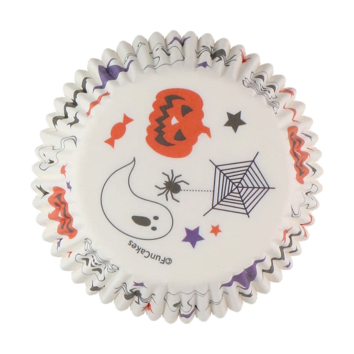 Halloween Muffinsforme - 48 stk, FunCakes