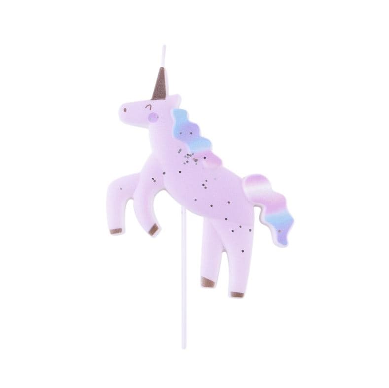 Unicorn Fødselsdagslys - PME