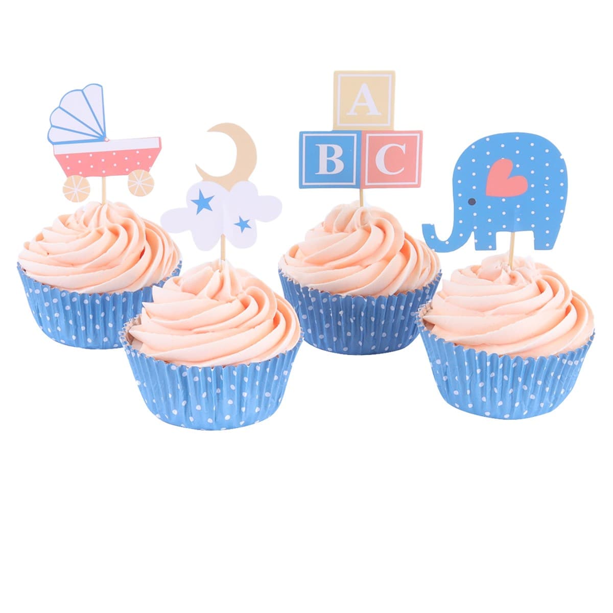 New Baby Cupcake Sæt - 24 sæt, PME