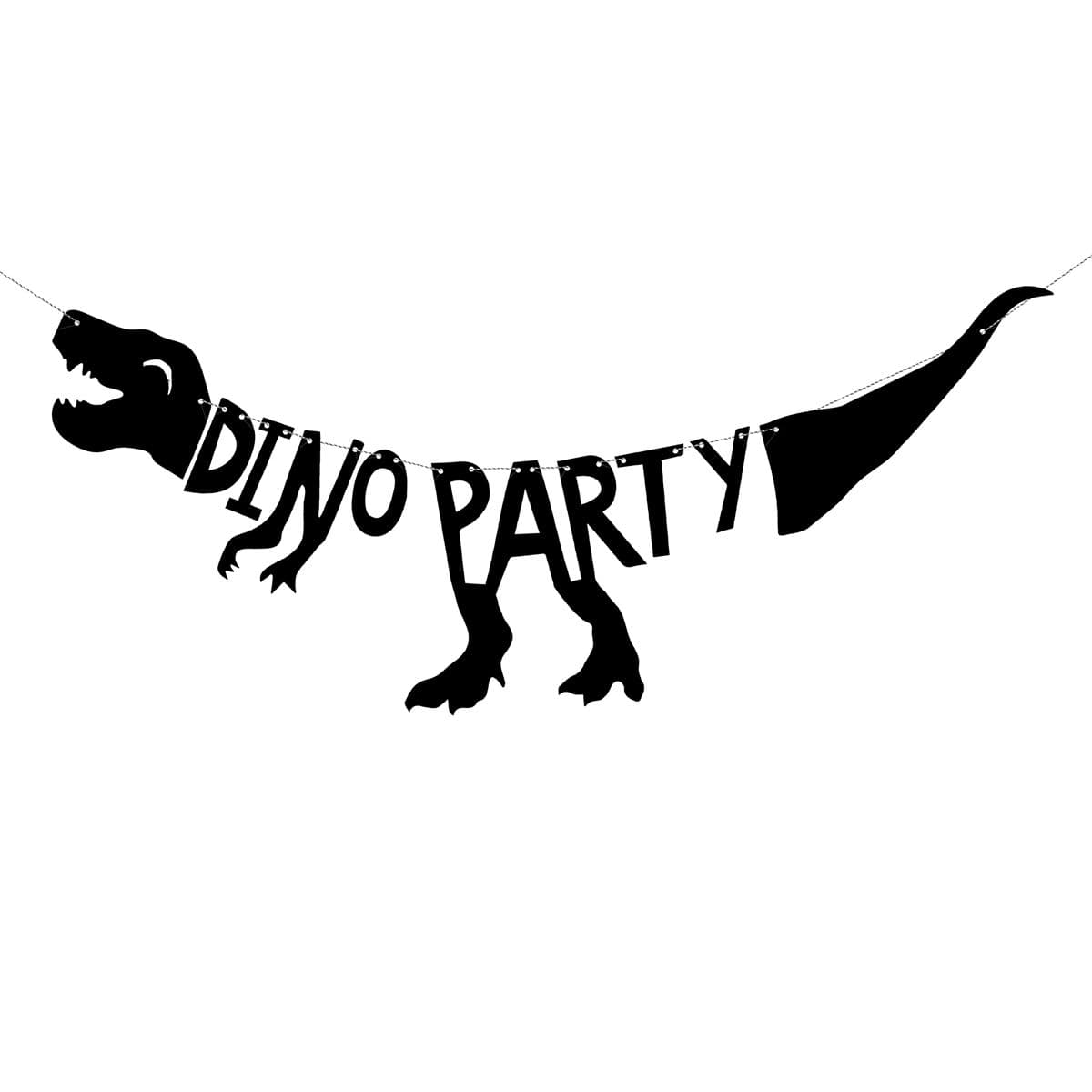Dinosaur Banner - 90cm, PartyDeco