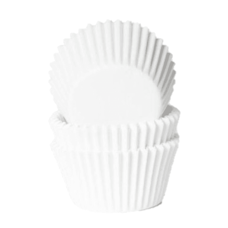 Hvide Mini Muffinsforme 60 stk, House of Marie