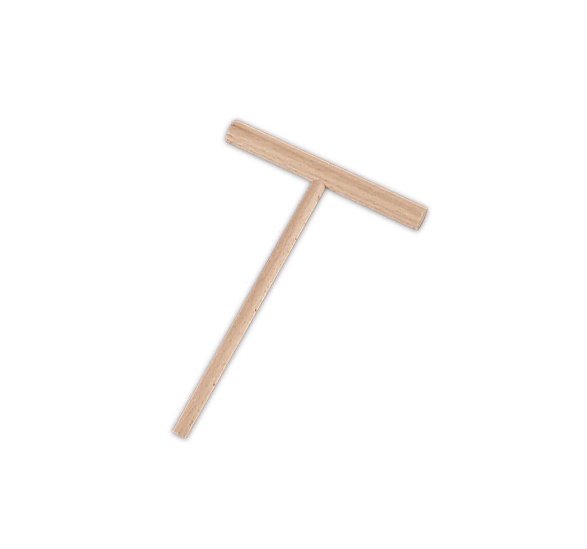 Pandekagepind Træ - 21cm, Städter