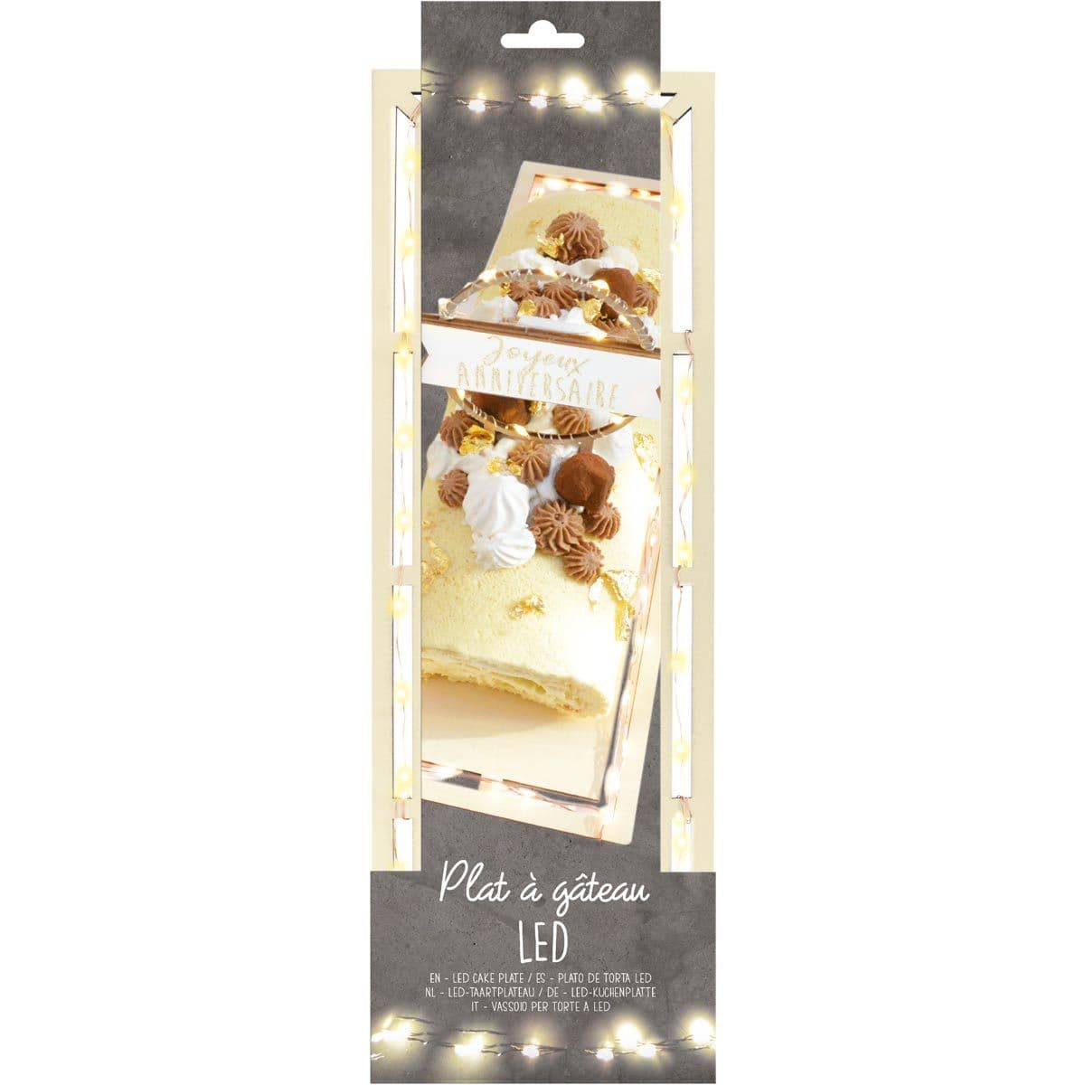 Kagefad LED - 30x12 cm, Scrapcooking