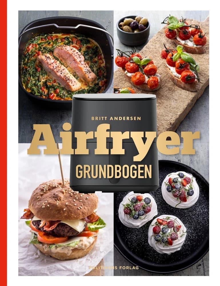 Airfryer Grundbogen af Britt Andersen, Bog