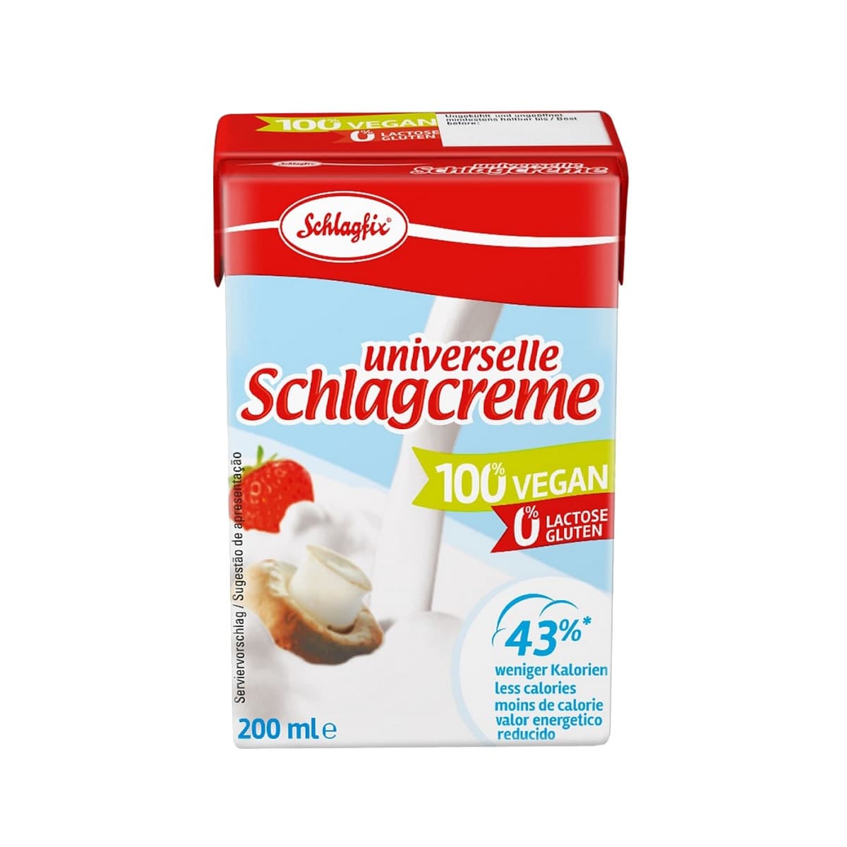 Vegansk Piskefløde - Schlagfix, 200 ml