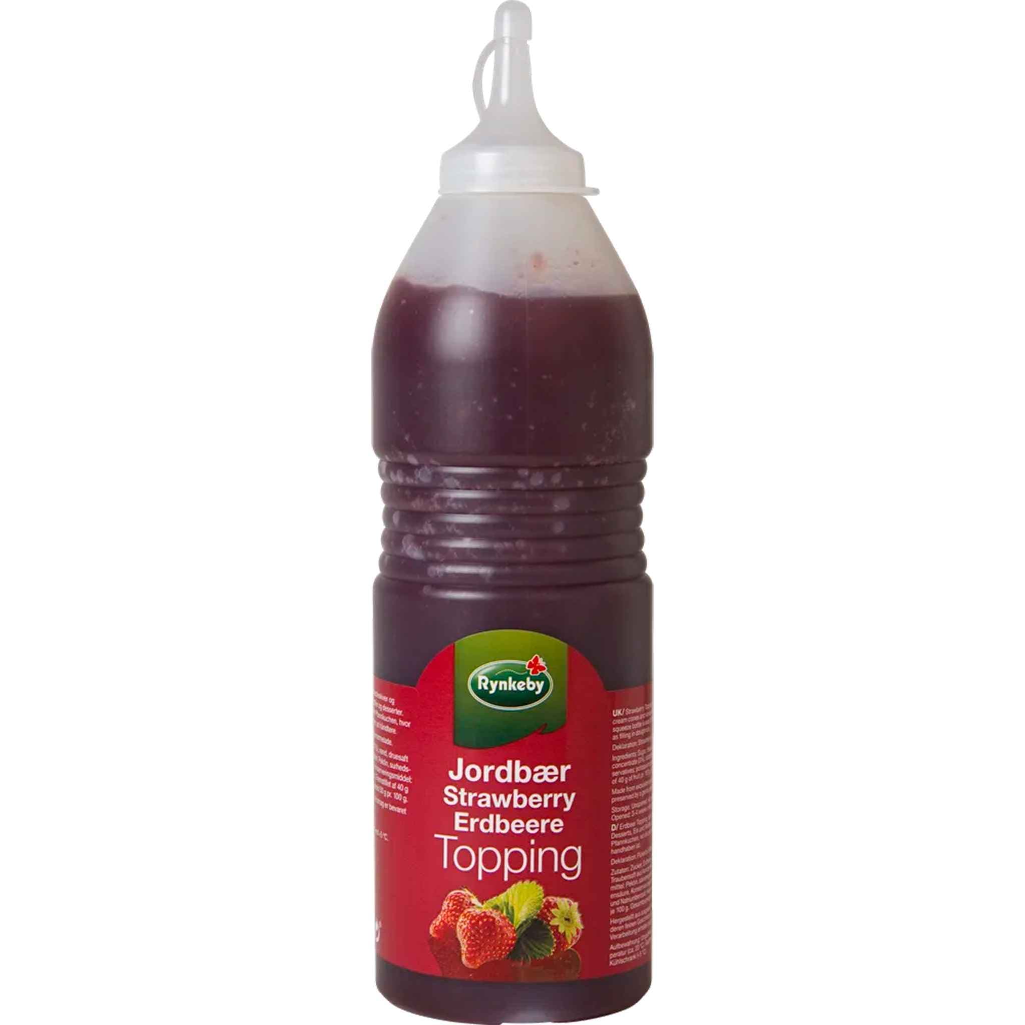 Rynkeby Jordbær Topping - 1,15 kg, BEDST FØR 27/07/2026