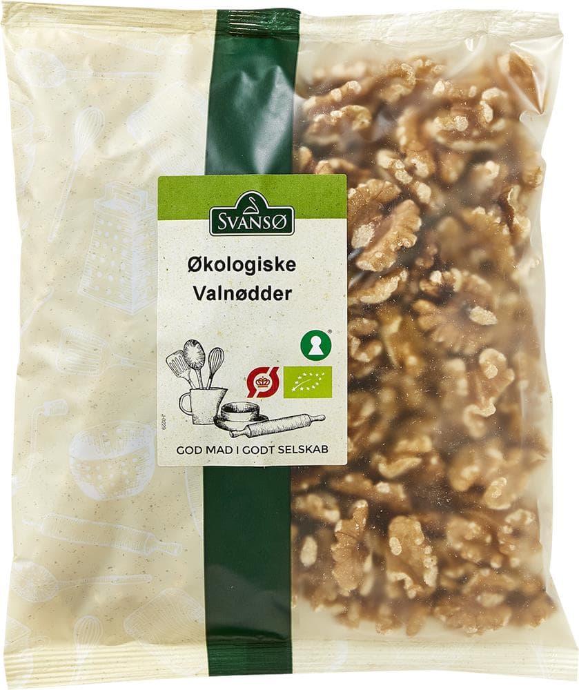 Økologiske Valnøddekerner - 500g, Svansø